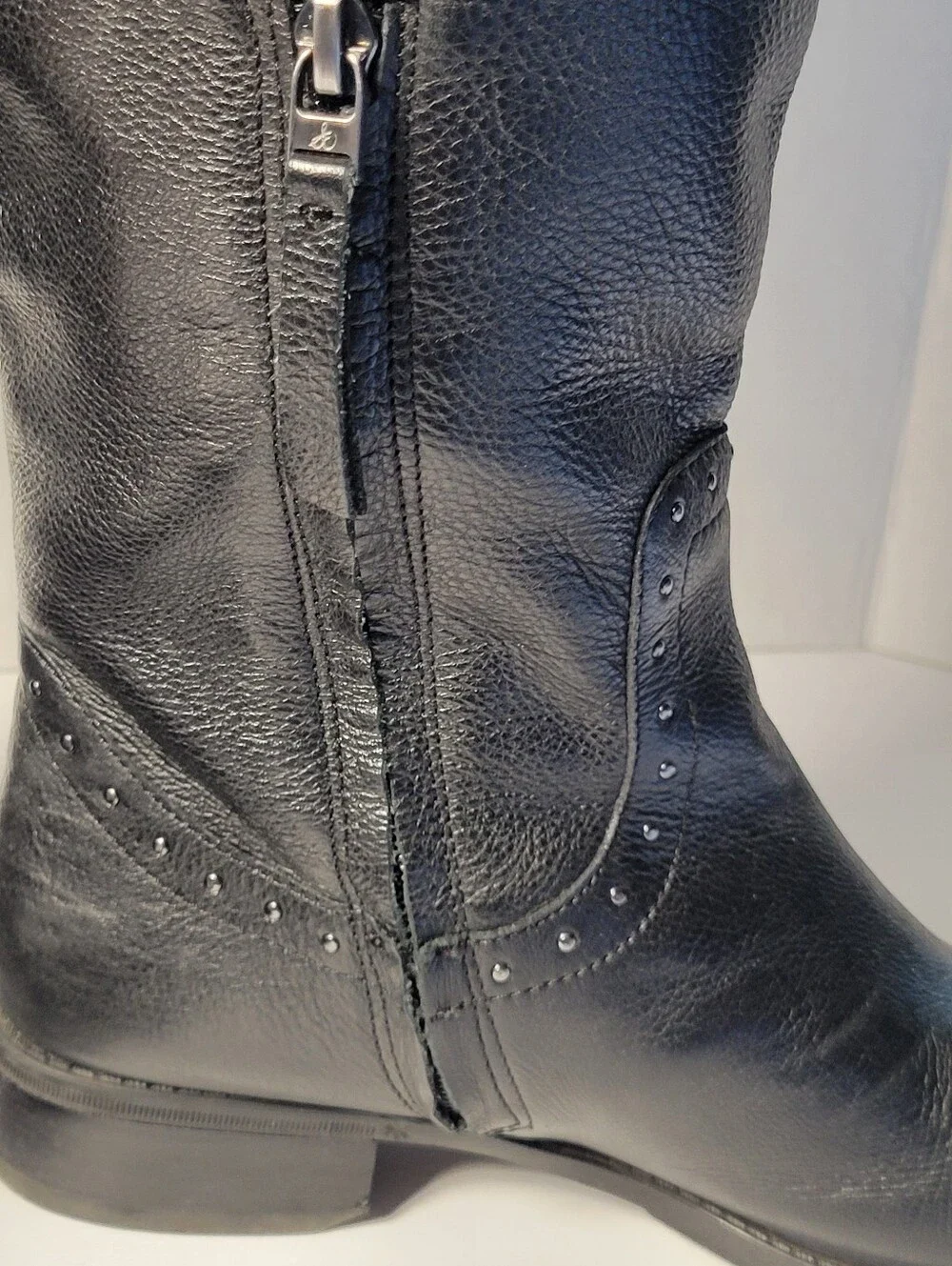 Womens Sam Edleman Prina Studded Riding Boot